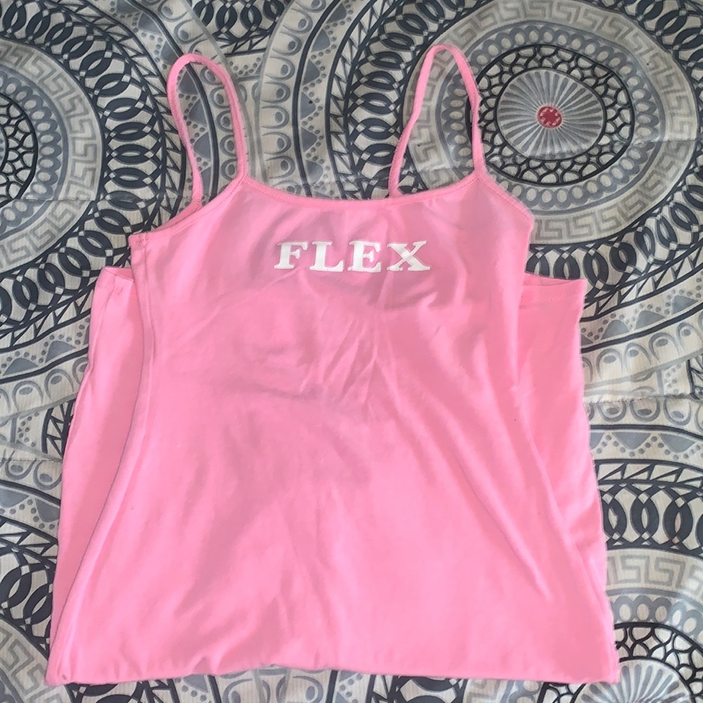 all pink one piece.